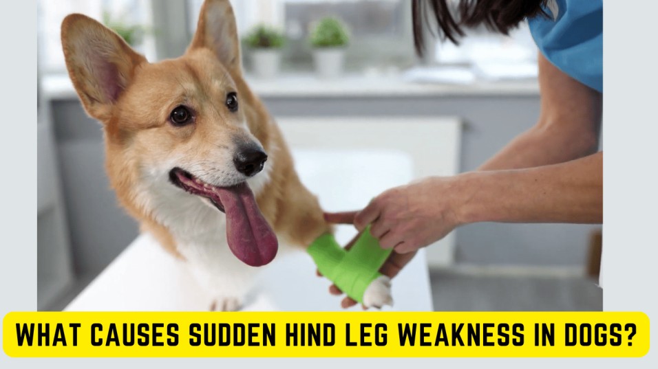 what causes sudden hind leg weakness in dogs