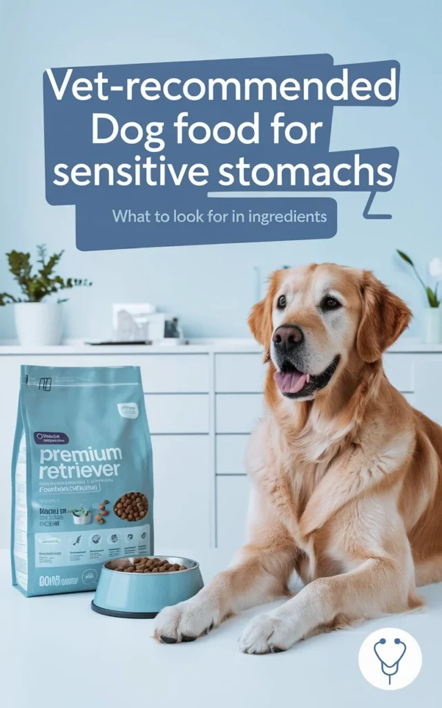 Vet-Recommended Dog Food for Sensitive Stomachs