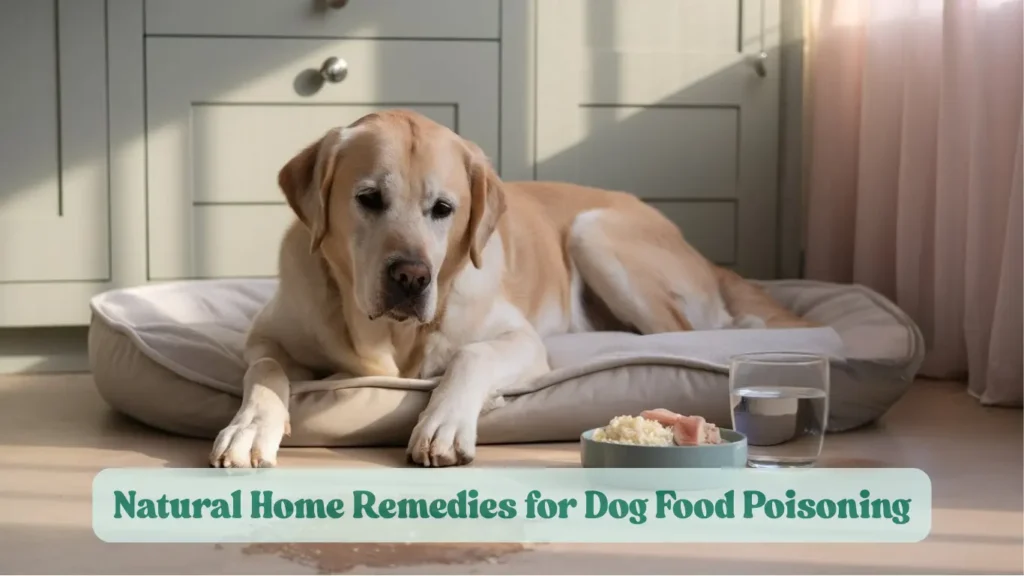 home remedies for food poisoning in dogs
