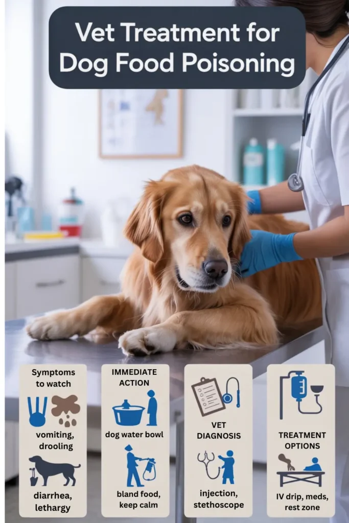 Vet Treatment for Dog Food Poisoning