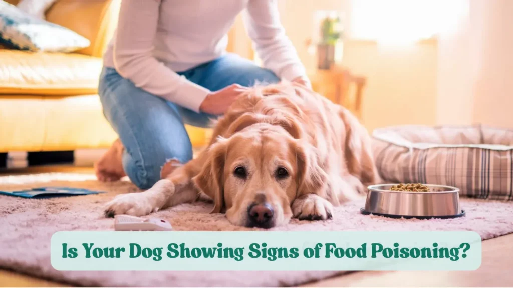 symptoms of food poisoning in dogs