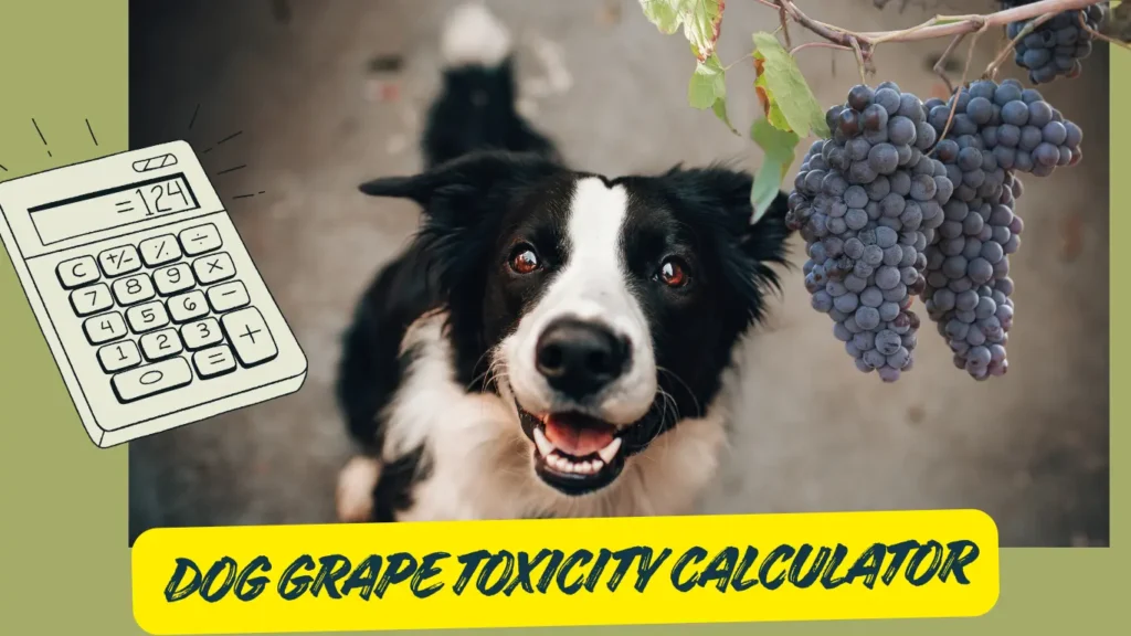 dog grape toxicity calculator
