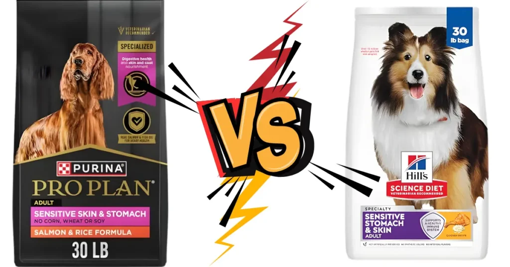 Purina Pro Plan vs Hill’s Science Diet Sensitive Skin Comparison