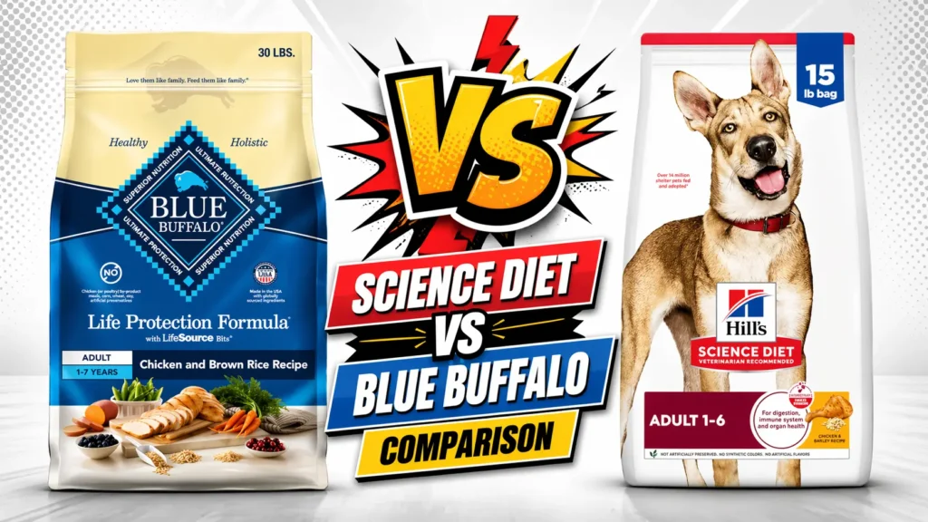Science Diet Vs Blue Buffalo Comparison