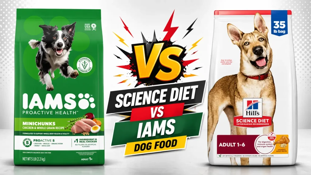 Science Diet vs Iams Dog Food