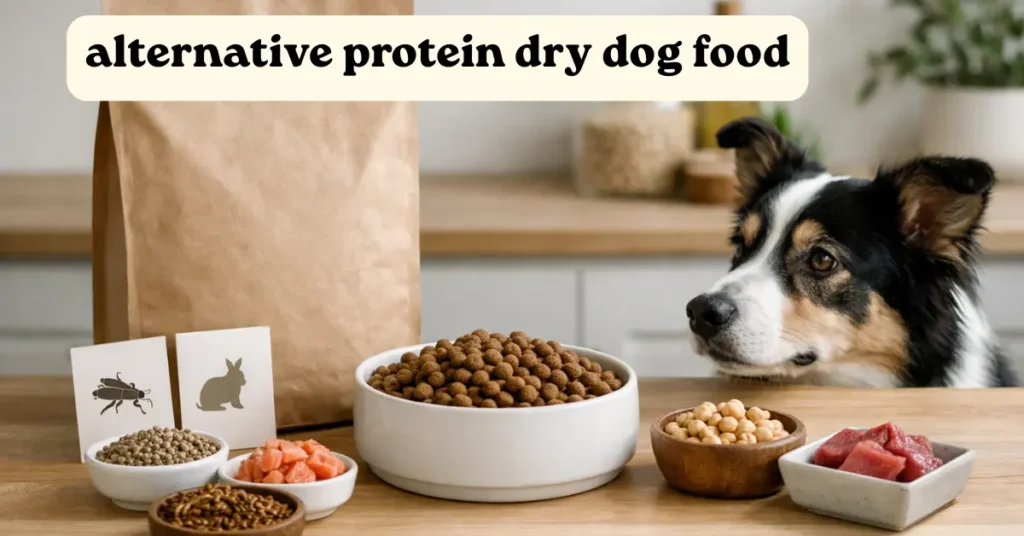 alternative protein dry dog food