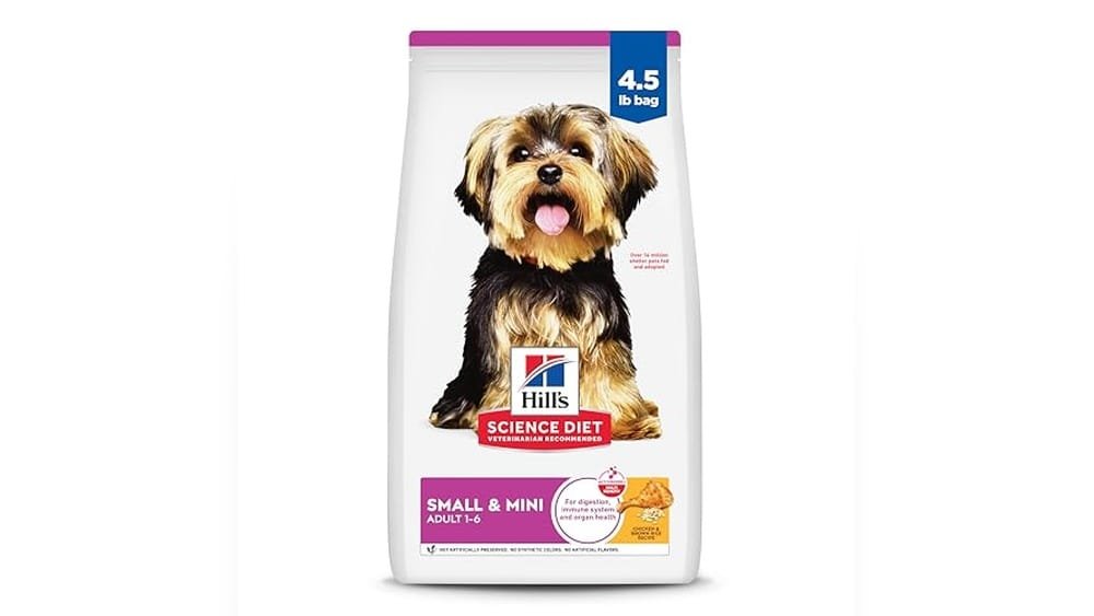 Hill's Science Diet Adult Small Paws Chicken Meal & Rice Recipe Dry Dog Food