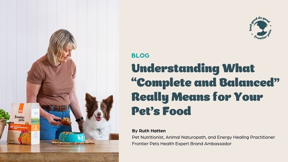 What Does Complete And Balanced Mean in Dog Food