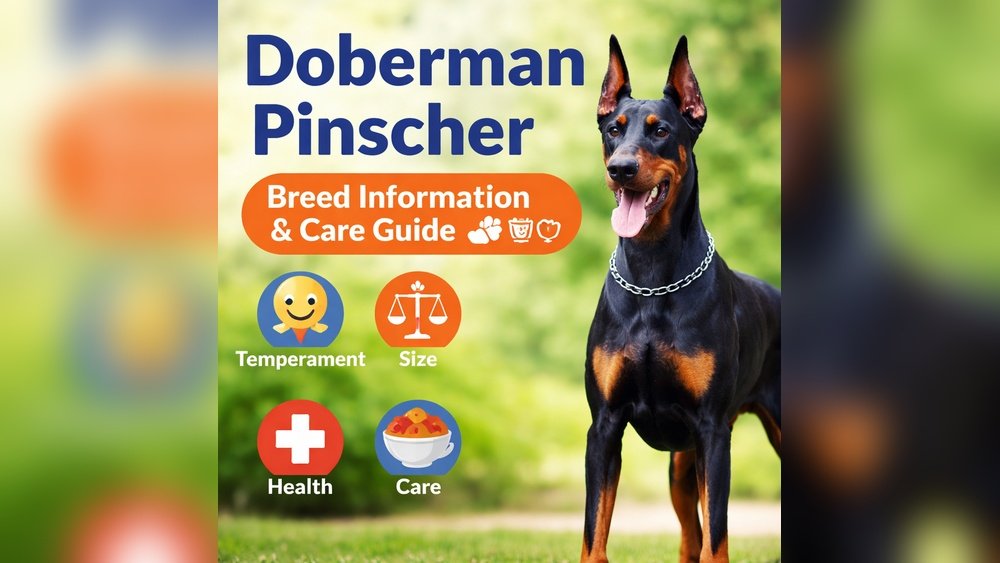 Doberman Pinscher Complete Guide Temperament Size And Care